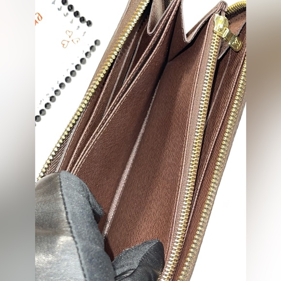 🌸Damier Ebene Zippy Zip Around Long Wallet - Picture 13 of 16